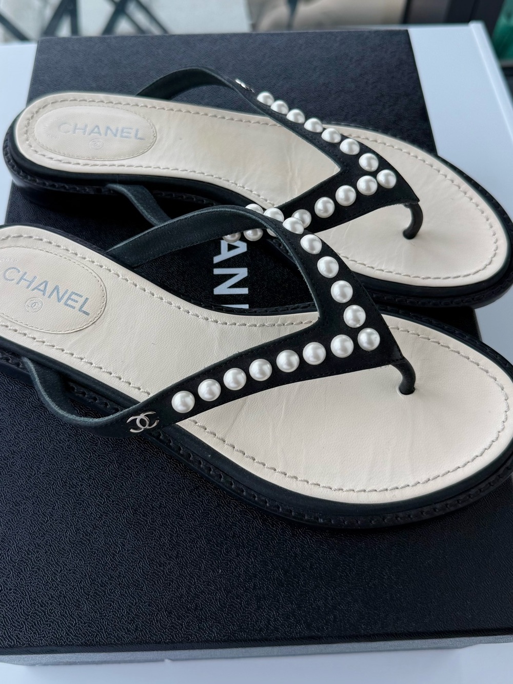 Chanel Thong Sandals